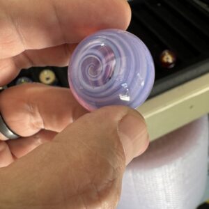 Purple and Pink Swirl Marble