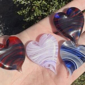 Heart as Paperweight or Pendant